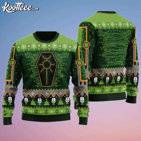 Necron Warhammer 40k Ugly Christmas Sweater