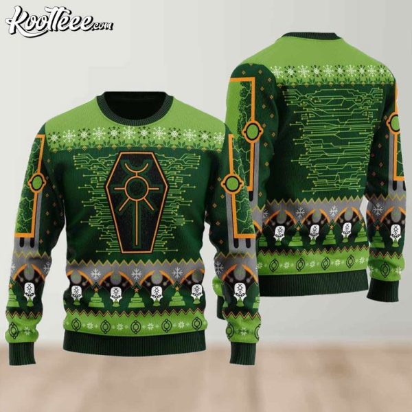 Necron Warhammer 40k Ugly Christmas Sweater