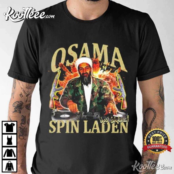 Funny Osama Bin Laden DJ T-Shirt