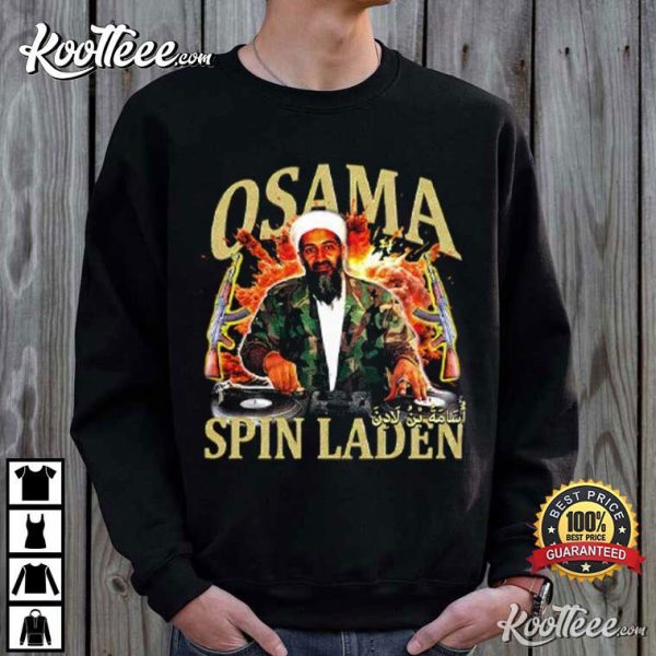 Funny Osama Bin Laden DJ T-Shirt