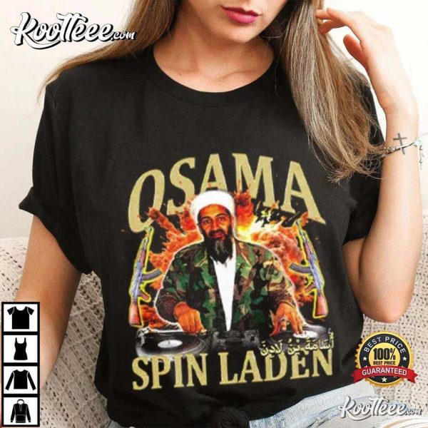 Funny Osama Bin Laden DJ T-Shirt