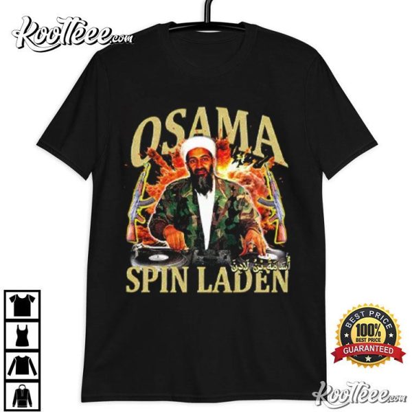 Funny Osama Bin Laden DJ T-Shirt