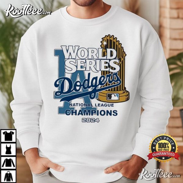 LA Dodgers World Series National League Champions 2024 T-Shirt