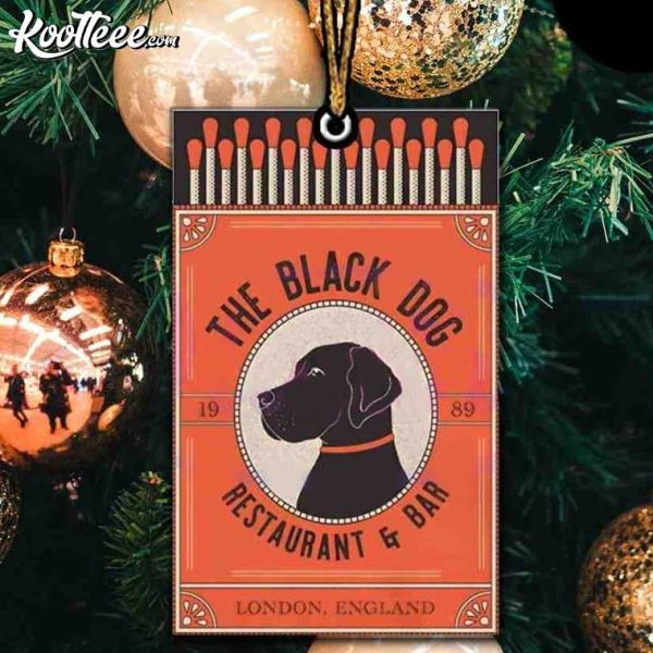 The Black Dog The London Pub Swiftie Ornament