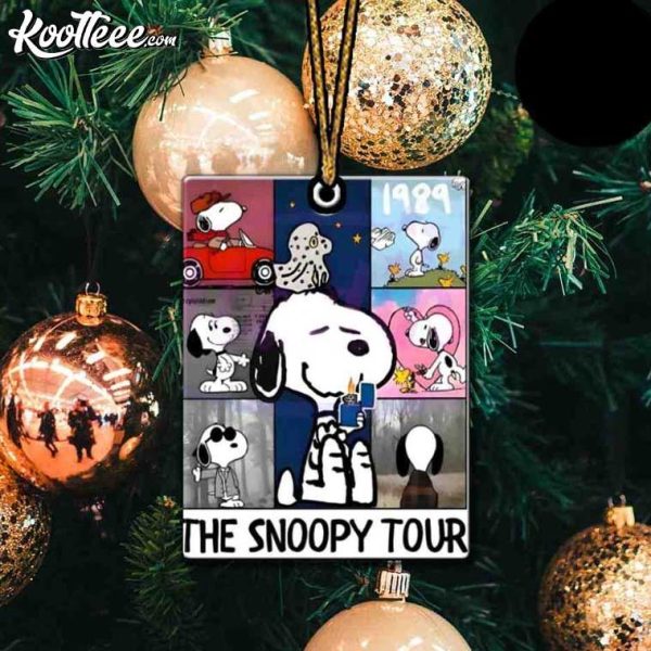 The Snoopy Tour Swiftie Tree Decorations Ornament