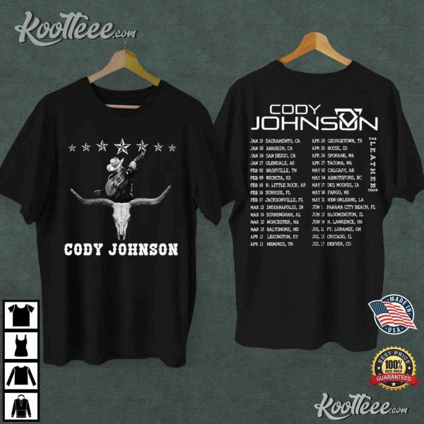 Cody Johnson The Leather Tour 2024 T-Shirt