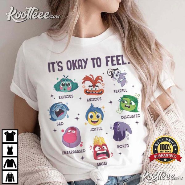 Inside Out It’s Okay To Feel All The Feels T-Shirt