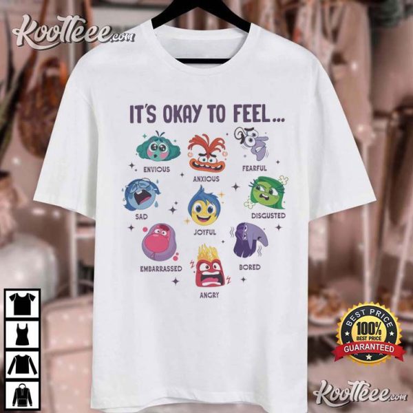 Inside Out It’s Okay To Feel All The Feels T-Shirt