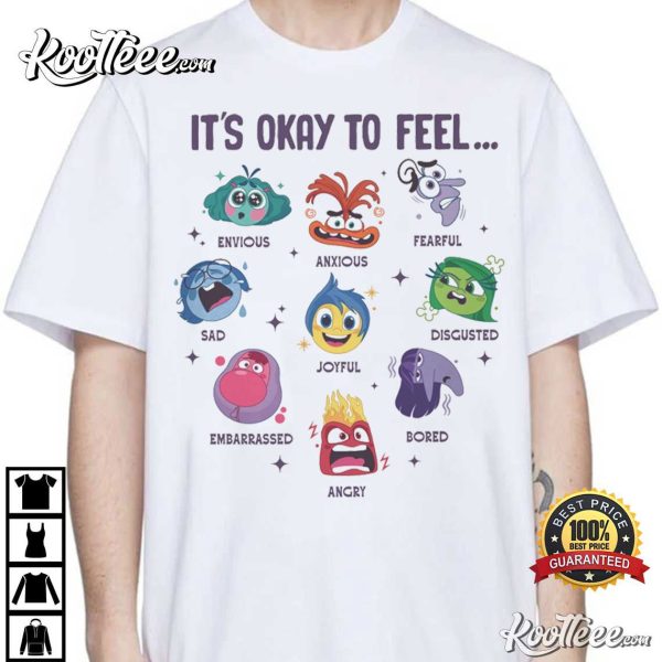 Inside Out It’s Okay To Feel All The Feels T-Shirt