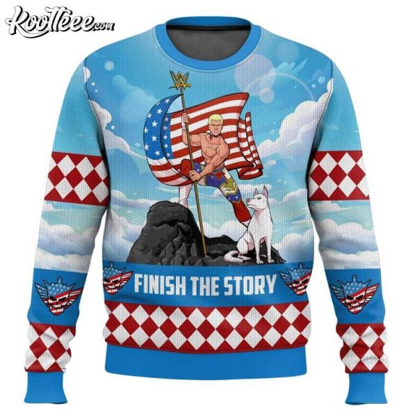 Cody Rhodes Finish The Story Ugly Sweater