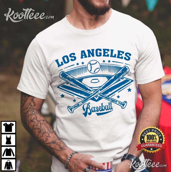 Los Angeles Baseball LA Sports Gift T-Shirt