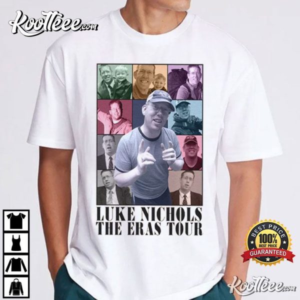 Luke Nichols The Eras Tour Outdoor Boys T-Shirt