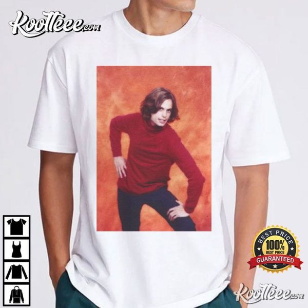 Matthew Gray Gubler Red Sweater T-Shirt