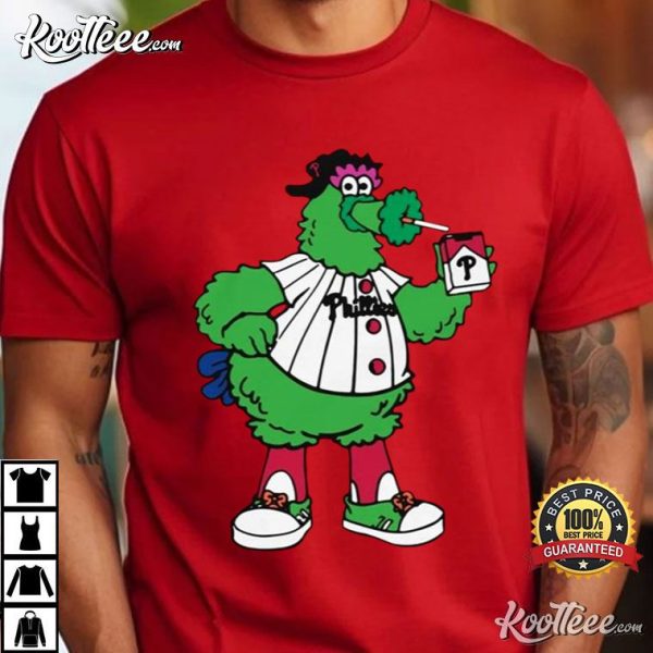 Phillies Phillie Phanatic Smoking T-Shirt