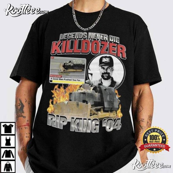 Killdozer Legends Never Die Rip King 04 T-Shirt