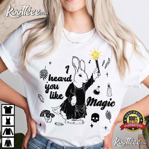 Chappell Roan I Heard You Like Magic Rabbit And Wand T-Shirt