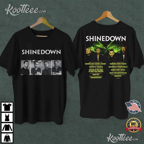 Shinedown Band Graphic 2024 Tour Merch T-Shirt