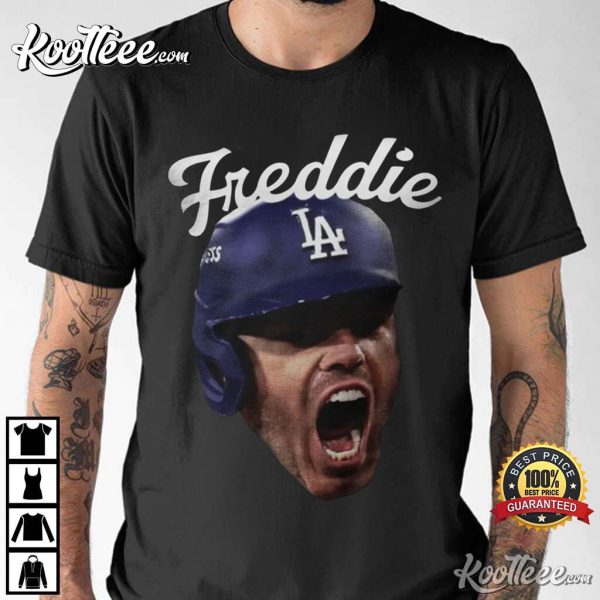 Freddie Freeman Dodgers World Series T-Shirt