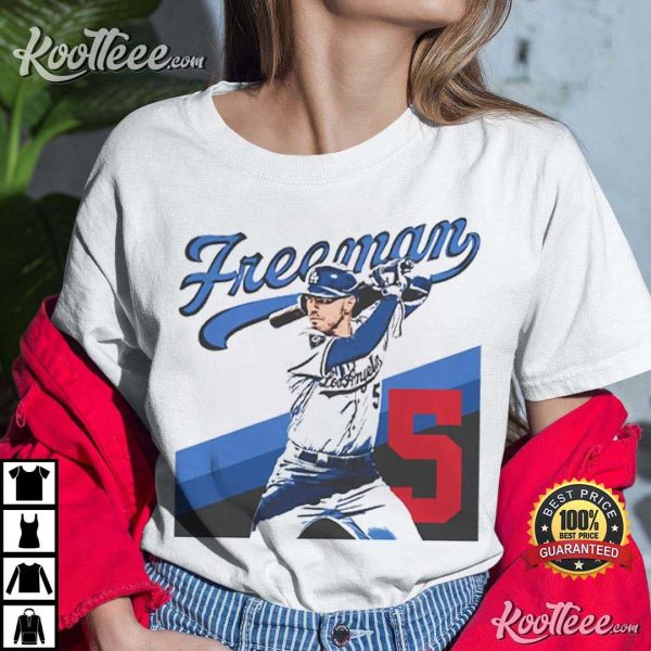 Freddie Freeman Los Angeles Dodgers Fan Gift T-Shirt