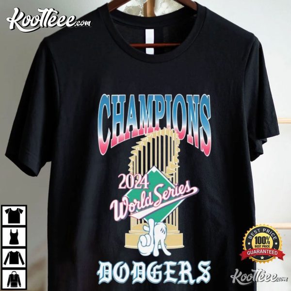 LA Dodgers 2024 World Series Champions T-Shirt