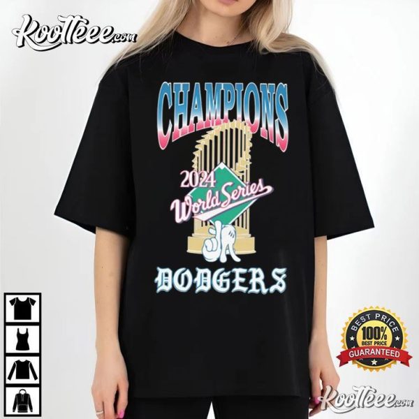 LA Dodgers 2024 World Series Champions T-Shirt