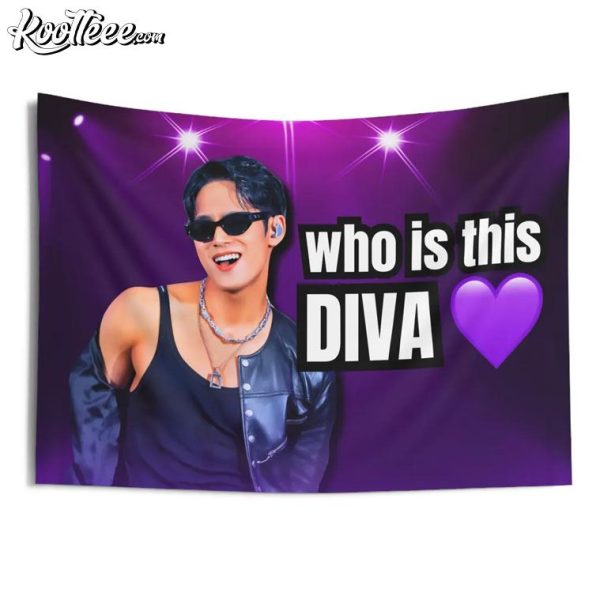 SVT Mingyu Diva Kpop Gift For Carats Wall Tapestry