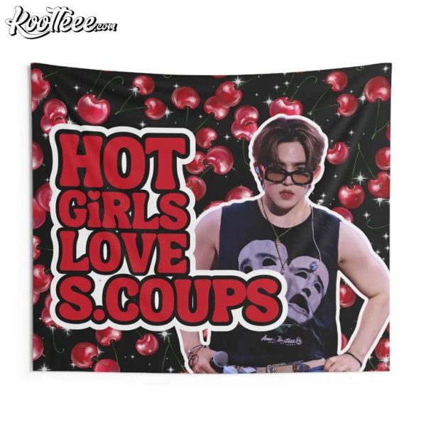 Hot Girls Love S Coups Seventeen Wall Tapestry