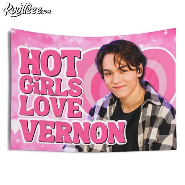 Hot Girls Love Vernon Seventeen Wall Tapestry