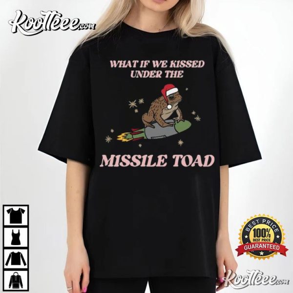 Missile Toad Funny Frog Meme Christmas T-Shirt