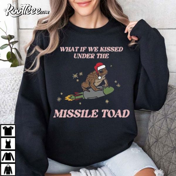 Missile Toad Funny Frog Meme Christmas T-Shirt