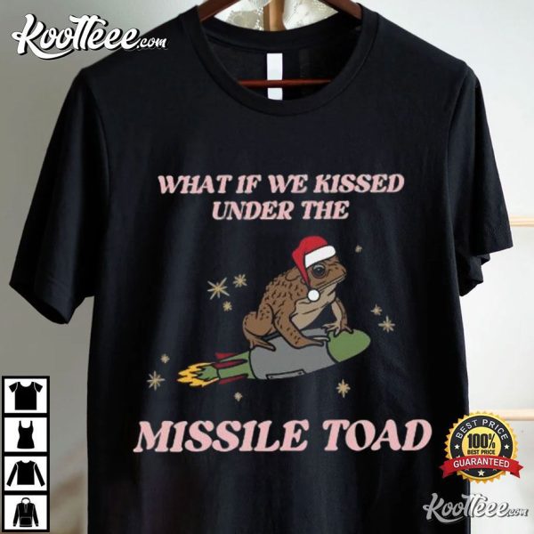 Missile Toad Funny Frog Meme Christmas T-Shirt