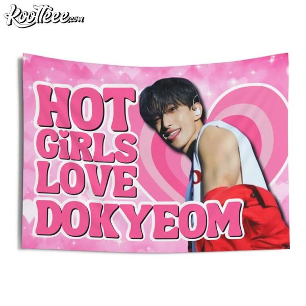 Hot Girls Love Dokyeom DK Seventeen Wall Tapestry