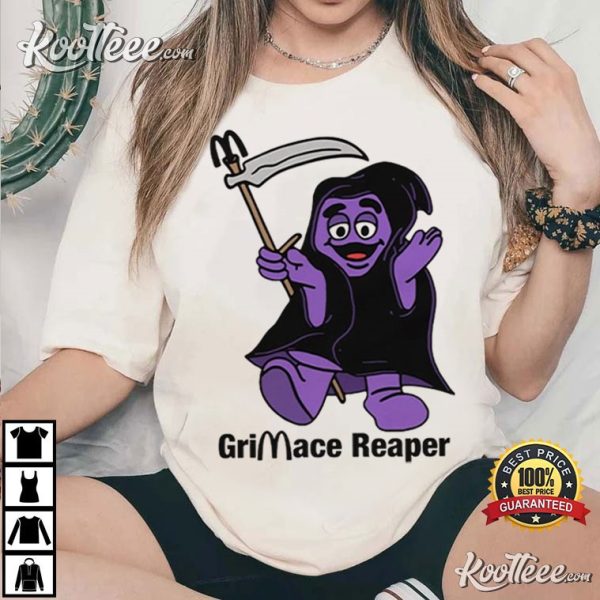 Grimace Reaper Grim Reaper T-Shirt