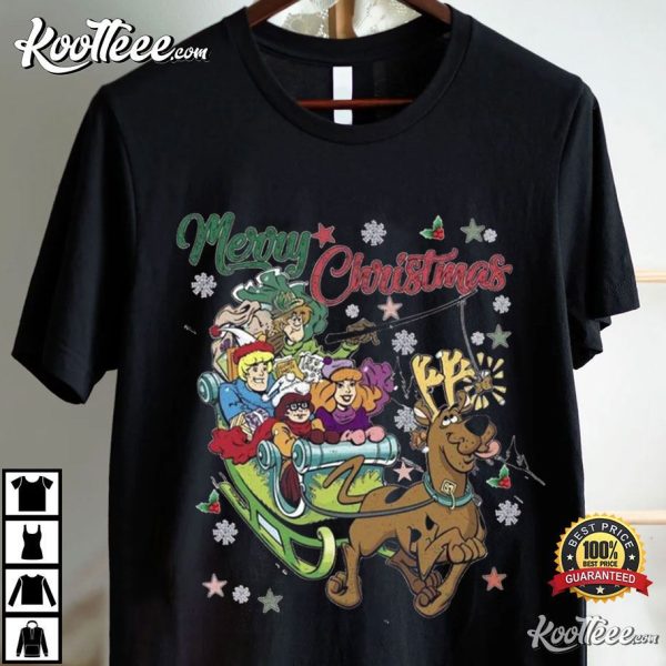 Scooby Doo Merry Christmas Disneyland T-Shirt