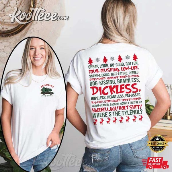 Griswold National Lampoons Christmas Vacation Rant T-Shirt