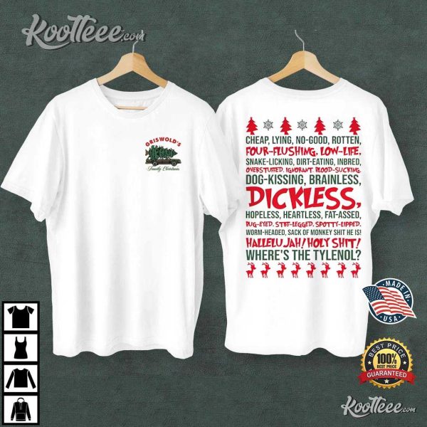 Griswold National Lampoons Christmas Vacation Rant T-Shirt