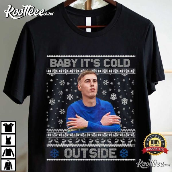 Cole Palmer Baby Its Cold Outside Chelsea Christmas T-Shirt