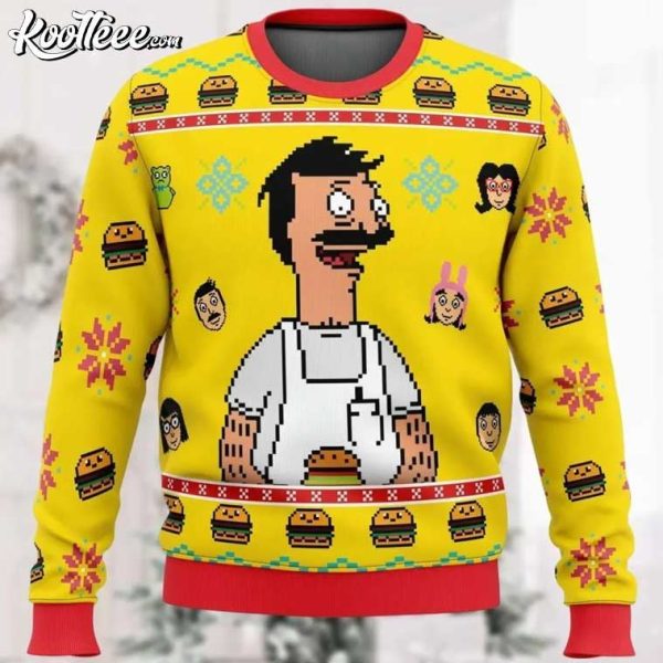 Bob Belcher Christmas Bob’s Burgers Ugly Sweater