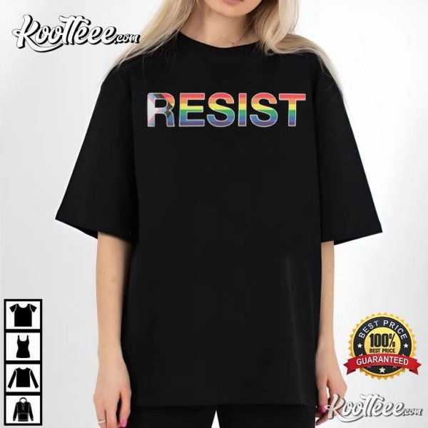 Resist LGBTQ Pride T-Shirt