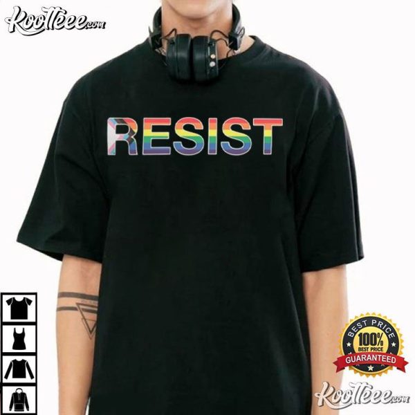 Resist LGBTQ Pride T-Shirt