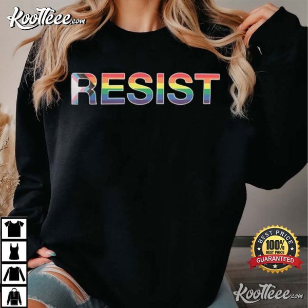 Resist LGBTQ Pride T-Shirt