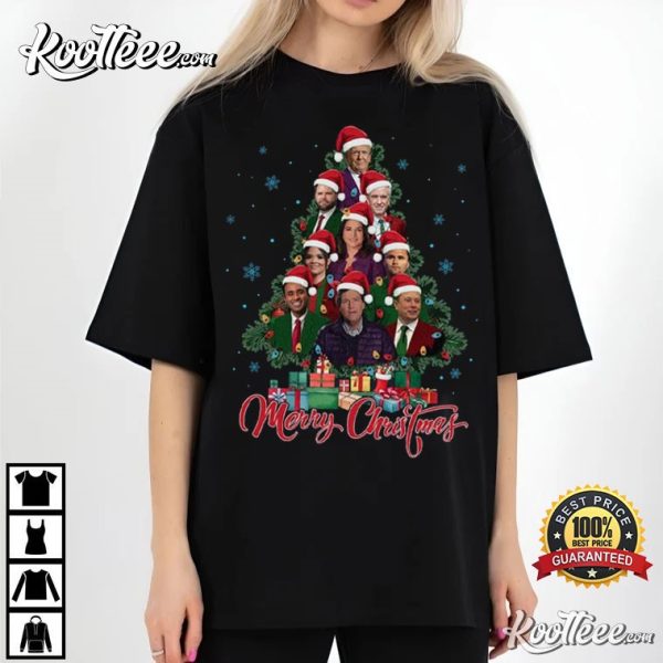 Trump Supporter Republican Christmas Tree T-Shirt