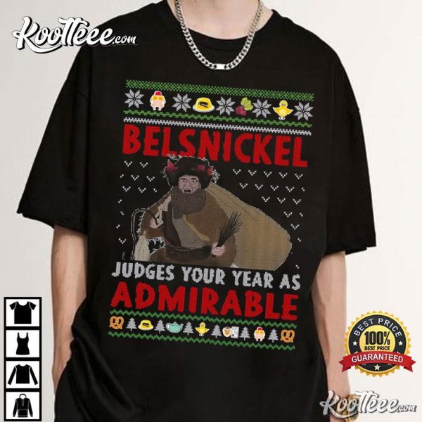 Belsnickel Judges Your Year As Admirable Dwight Schrute T-Shirt