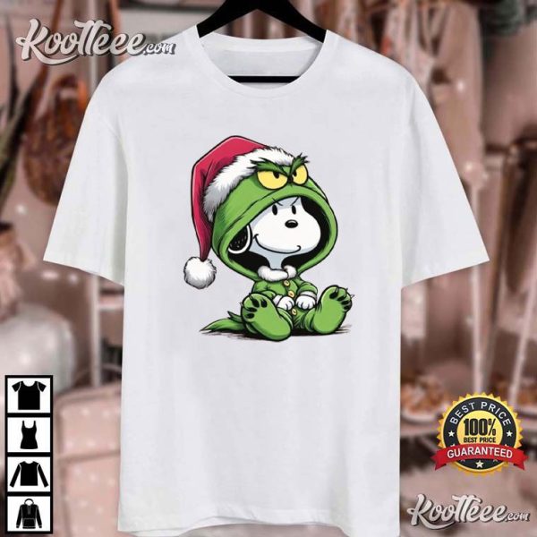 Snoopy Grinch Suite Christmas T-Shirt