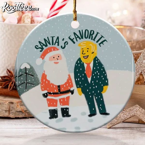 Trump Santa’s Favorite Christmas Ornament