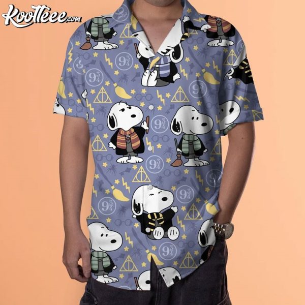 Harry Potter Snoopy Hawaiian Shirt And Shorts