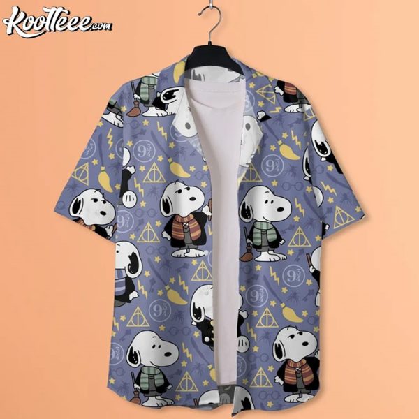 Harry Potter Snoopy Hawaiian Shirt And Shorts