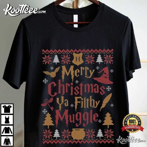 Harry Potter Merry Christmas Ya Filthy Muggle T-Shirt