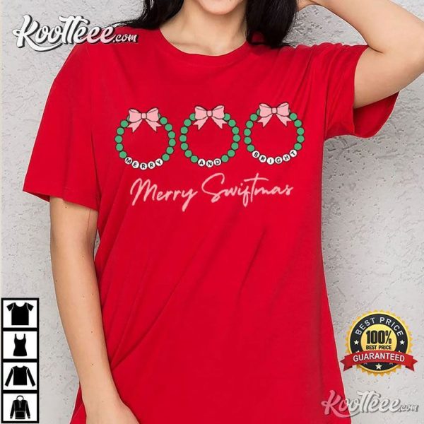 Merry Swiftmas Friendship Bracelets T-Shirt