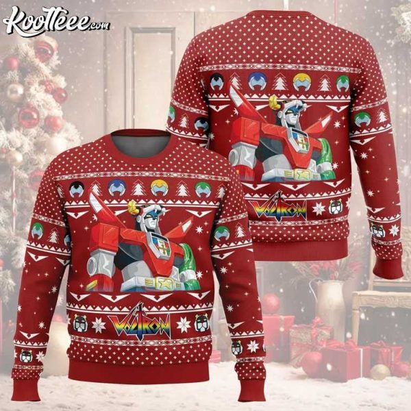 Voltron Defender Of The Universe Ugly Christmas Sweater